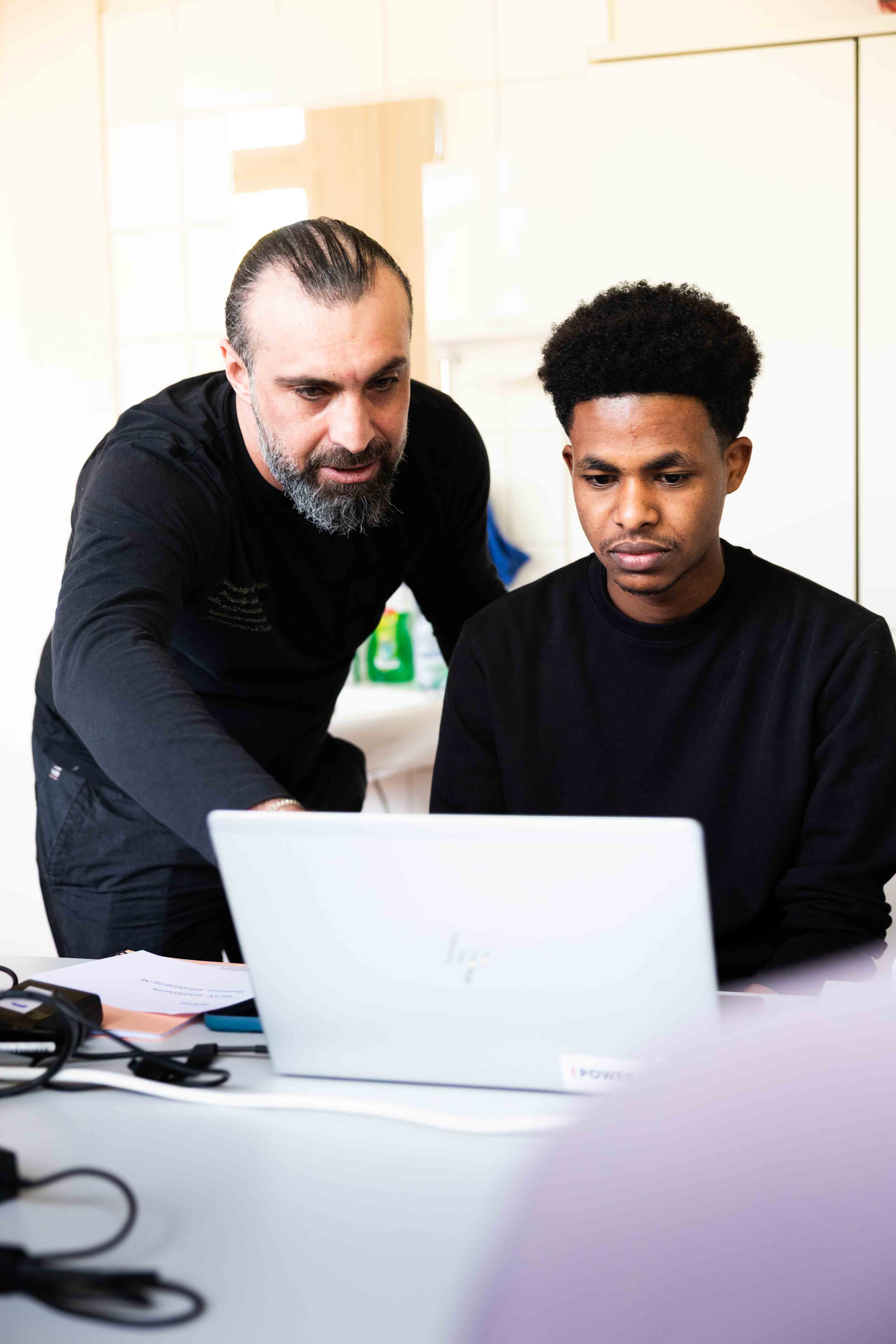 Digital Literacy Participant and Teacher